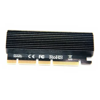 M. 2 SSD PCIE SSD Caz PCI Express X4 X8 X16 M2 SSD NVME 2230 2242 2260 2280 Hard Disk Carcasă Neagră din Aluminiu Caddy