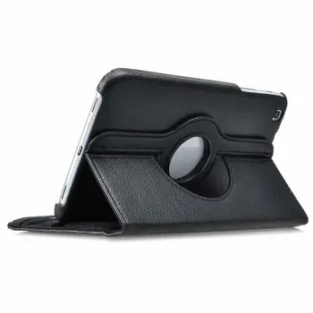 360 de Rotație PU Piele Caz pentru Samsung Galaxy Tab 3 8.0 T310 Cover Stand Funcția Tab3 8.0 SM-T310 SM-T311 Tableta Acoperi Caz