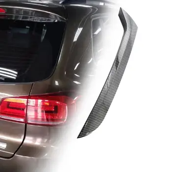 1 Pereche Exterior Masina Capac Ornamental rezistent la apa Decorative ABS Elegant Aspectul Ferestrei din Spate, Capacul Lateral pentru VW-Tiguan MK1 2007-2016