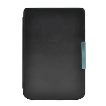 Caz pentru Pocketbook 614 Plus 615/625, Ultra Slim din Piele PU de Acoperire pentru Pocketbook Touch Lux 3 Ruby Red 6