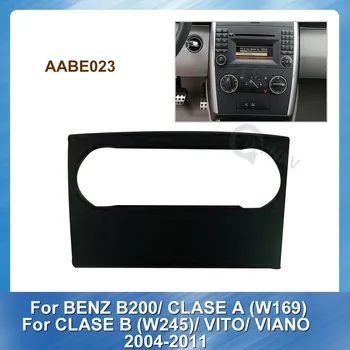 Radio auto Fascia pentru BENZ B200 KUBECK UN W169 CLASE B W245 VITO VIANO 2004-2011 Stereo Panoul de Bord Mount Trim Kit-ul de Instalare