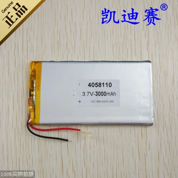 3.7 V 3000mAh litiu polimer baterie 4058110 tableta baterie Reîncărcabilă Li-ion baterie Reîncărcabilă Li-ion cu Celule