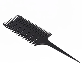 1 buc Profesionale Vopsirea Părului Pieptene Țesut Perie de Păr de Secționare a Evidenția Pieptene de Frizerie Coafură Piepteni Salon de Hair Styling Instrument