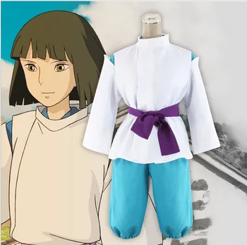 Cosplay Anime Spirited Away Set Costum Japenese Două Stiluri Takino Chihiro Show Costum Kamikakushi Fete Roz Kimono Seturi