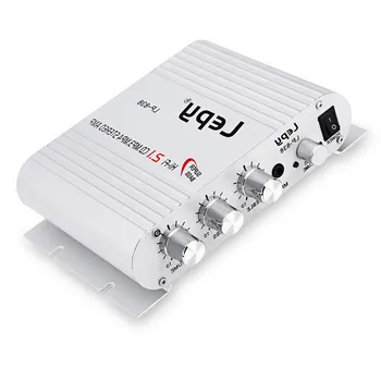 2.1 canal DC 12V 200W, mini HI-FI auto-amplificator digital, fără adaptor de Distracții Accesorii LP838 mai noi