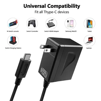 Adaptor de alimentare TV Andocare Mini Stație de Andocare pentru Încărcare Pentru Nintendo Comutator Consolă de jocuri Încărcător de Baterie Unitate USB Gaming Accesorii