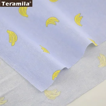 TERAMILA față de Masă Perna Mov Geanta Cortina pernă Perna Zakka Lenjerie de pat din Bumbac Tesatura de Cusut pentru Materiale de Ț Banane Modele