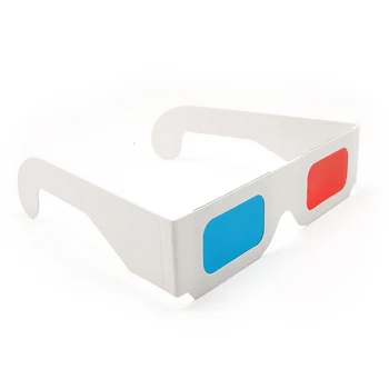 20 Buc Hârtie 3D Pahare de Unică folosință, Ochelari 3D Hârtie Ochelari Utilizarea Transporta Ușor Și Hârtie Ușor de Utilizat Ochii de Unică folosință, Ochelari Stereo 3D