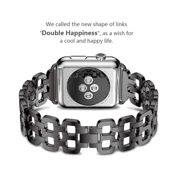 Din Oțel inoxidabil Curea pentru Apple Watch Band 42mm 44mm Curea de Metal pentru Apple Watch 38mm 40mm Seria 6 5 4 3 2 1 Ceas Brățară