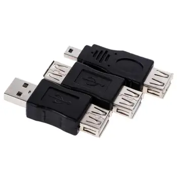 10buc OTG 5pin F/M Mini Changer Adaptor Convertor USB de sex Masculin la Feminin Micro USB Adaptor USB Gadget-uri Dropshipping