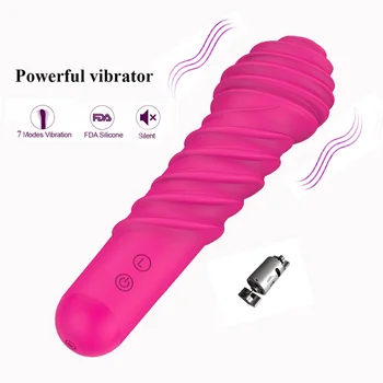 2021 Puternic clitoris Vibratoare pentru Femei Silicon Magic AV Bagheta Corp Masaj jucarii Sexuale sex Feminin Masturbator Sexul cu un Bărbat de Produse 7 viteza