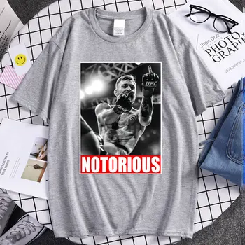 2021 Populare Topuri De Vara Conor McGregor Notoriu Hot De Vânzare Îmbrăcăminte Clasic T-Shirt Confortabil Haine Casual Unic Tendință De Sus
