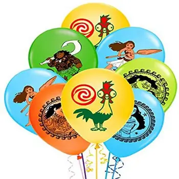 10/20buc Moana Tema de 12 țoli Baloane din Latex Happy Birthday Decoratiuni Petrecere Copil de Dus Provizii Jucării pentru Copii