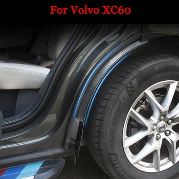 2 BUC Modificarea Mașină Ușa din Spate a Roții-Spate Apărătoare de Noroi pentru Volvo XC60 2018-2021 Styling Auto Accesorii Apărătoare de noroi