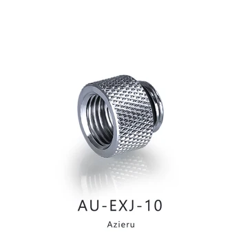 Azieru AU-EXJ-10 Extensie Montarea de sex Feminin la Masculin Compresie Extender Adaptor Conector 10mm Apă Cooler de PC-MOD de Accesorii