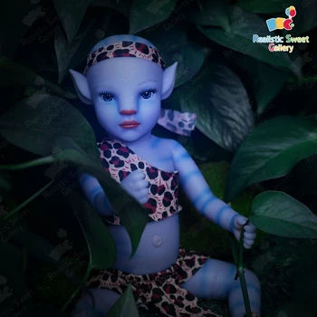RSG 30 cm Bebe Păpuși Reborn Lumina de Noapte Avatar Plin de Silicon Vinil Corp Realiste Nou-născut Moale Surprice Cadou Jucărie pentru Copii