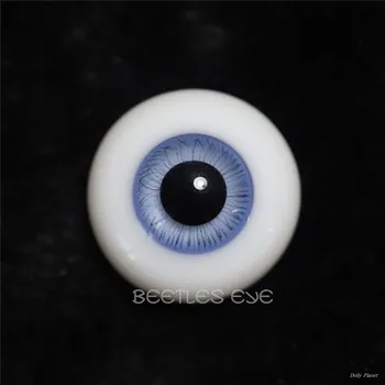 BJD ochilor de păpușă potrivit pentru 10 mm 12 mm 14 mm 16 mm 18 mm iris mic dimensiune de ceață albastru ochiul de sticlă papusa accesorii