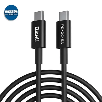 QIANLI Cablul de Alimentare este Necesar un Adaptor Cablu de Adaptare Rapid de Încărcare QC/PD pentru iPhone, iPad, MacBook Air Deplin Acord Momeală Linie