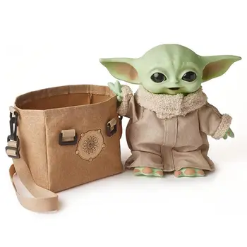 28cm Disney Star Wars Mandalorian Grogu Copilul Yoda Moale Figura Maestru Jucărie Copilului Jucării de Pluș Pentru Copii Cadouri Hbx33