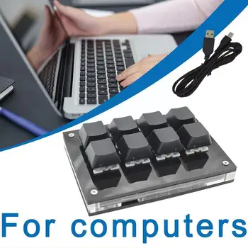 8 Taste Tastatură Mecanică Cu Software-Ul De Tastatură Pentru Tastatură De Gaming De Programare Macro Taste Pentru Comenzi Rapide Z5r0