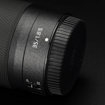 Z-Nikkor 35 1.8 S / 35mm f/1.8 S / Z35/1.8 SAnti-zero Lens Cover Piele Pentru Nikkor Z 35mm f/1.8 S Decal Strat de Folie de Autocolant 3M Vinil
