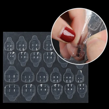 1buc/5pcs/10buc Dublă față-Verso Lipici Autocolante de Unghii Transparent Adeziv Lipicios Benzi Pentru Unghii False Tips Instrumente de Decor DIY Nail Art