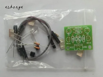 Easy flash circuit face / 5MM LED simplu intermitent set/flash bord diy modul de predare