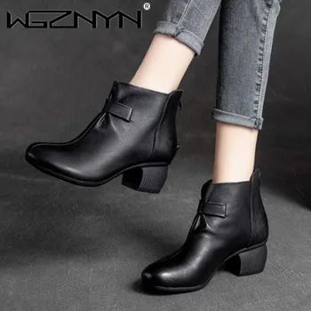 Toamna Glezna Cizme Femei 2021 Fluture Nod De Pluș Cizme De Iarna Pentru Femei De Moda Negru Zip Doamnelor Pantofi De Cald Pană Pantofi Platforma