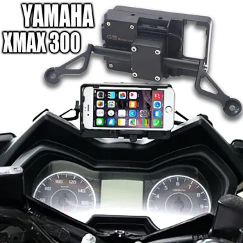 Potrivit Pentru Yamaha XMAX 300 XMAX300 Accesorii pentru Motociclete Fața Suport pentru Telefonul Mobil, Smartphone-ul de Navigare GPS Bord Titular