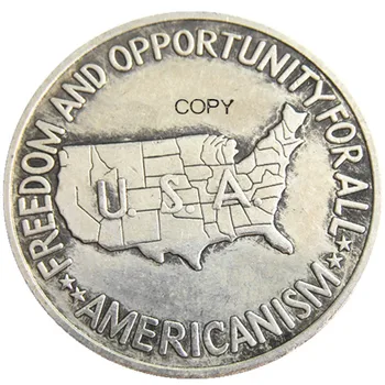 NE 1948P/S/D Booker Jumătate de Dolar de Argint Placat cu Copia Fisei