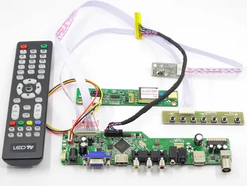 Controler de Bord Kit pentru LTN170BT08 LTN170BT08-G01 1440X900 TV+HDMI+VGA+AV+USB, LCD, ecran LED Driver de Placa