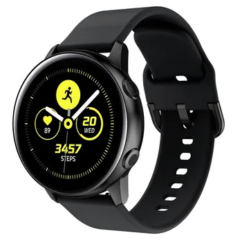 20mm Ceas Inteligent Curea pentru Samsung Galaxy Active Watch 42mm Sport Silicon Moale de Înlocuire Trupa Brățară Bratara Correa reloj
