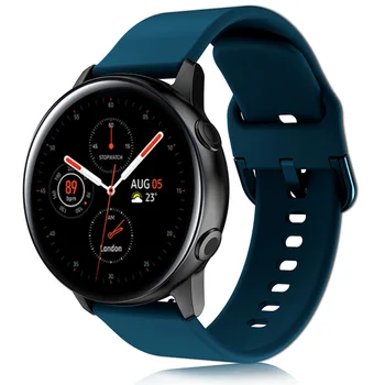 Active2 20mm Curea de Ceas Trupa Pentru Samsung Galaxy Watch Active 2 40mm 44mm Watchbands Bratara Silicon Sport brățară