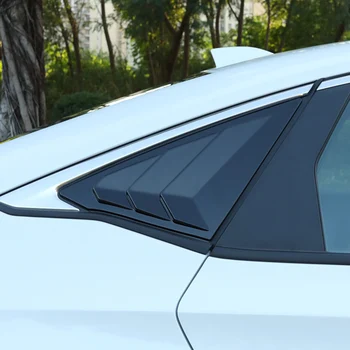 Accesorii auto Jaluzele, Mustang din Spate Triunghi Fereastra Garnitura Pentru Honda Civic 11 Refit 2021 2022