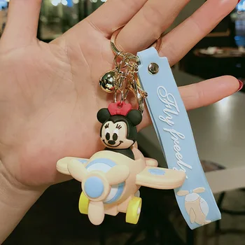 Disney Mickey Minnie Breloc Drăguț Desen Animat Mickey Mouse Breloc Anime Model De Cheie Lanț De Creatie Avioane De Cheie Lanț Jucarii Pentru Copii
