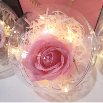 Sapun Trandafir CONDUS de Flori de Plastic, Sticle de Nunta Flori Artificiale Ziua Îndrăgostiților Ziua de Crăciun Cadou cu panglica cutie