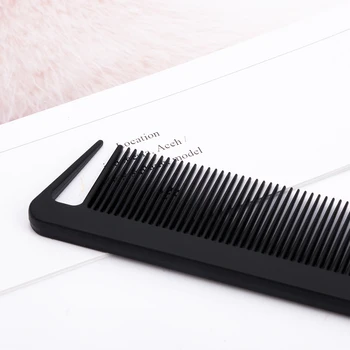 1buc 220x28x4mm Negru Fin-dinte Pin Metalic Anti-static Stil de Păr de Coadă de Șobolan Pieptene Coafura Hair Styling Instrument Pentru Frumusețea Noi