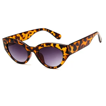 Noua Moda Leopard Cadru ochelari de Soare Ochi de Pisica ochelari de Soare Femei Sexy Tacâmuri de Vară 2021 Esențiale Decorative ochelari de soare