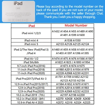 Drăguț Caz pentru iPad Pro 11 2020 10.2 8-a Generație de Aer 4 Mini 5 Tablet Stand Titular 7 6 Pro 12.9 10.5 Air 2 3 Capac de Silicon