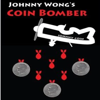 Moneda Bombardier (Morgan Monedă) de Johnny Wong Monede Trucuri de Magie,Magia de Scenă,Close Up,Iluzionism,mentalism