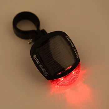 2 LED 3 Moduri de Luminos Solar de Energie Biciclete de Munte Biciclete Roșii spate cu LED-uri de Lumină din Spate Sport în aer liber, Ciclism Lampa MBI-21