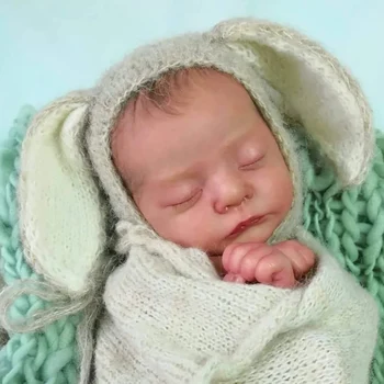 19inch Copil Nou-născut Renăscut Papusa Kit Baby Kai Realiste Renăscut Baby Soft Touch Culoare Proaspătă Diy Neterminate Piese de Papusa