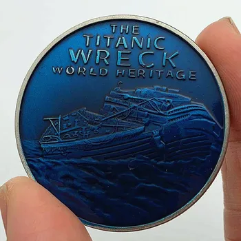 PMS Titanic 10-15 aprilie.1912 De Colectie Placat Cu Argint De Suveniruri Monede Titanic Epava Patrimoniului Mondial Monedă Comemorativă