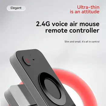 W3 2.4 G Wireless Air Mouse Giroscop IR de Învățare Voce Inteligent de Control de la Distanță Tastatura Mini Pentru Ugoos AM7 Android TV Box, Mini PC-ul
