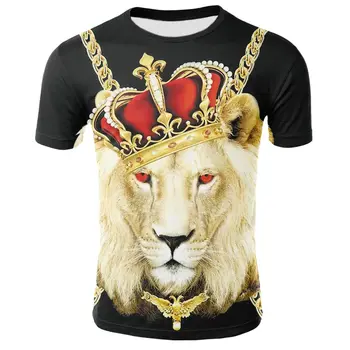 Noi Vara Baroc tricou 3D Digital Print T camasa Barbati/Femei de Epocă de Lux Royal Print Floare de Aur Marca Tricou Camisetas
