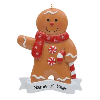 2021 Maxora Polyresin Personalizate Fată Băiat de turtă dulce de Crăciun Ornament Decor Acasă, Utilizate pentru Copilul e Cadou , Cadou de Anul Nou