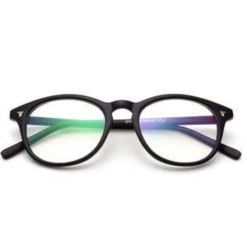 Calculator De Epocă Ochelari Cu Ramă Albă Bărbați Femei Miopie Ochelari Moda Optice Cadru Negru Oglindă Simplă Armacao De Oculos