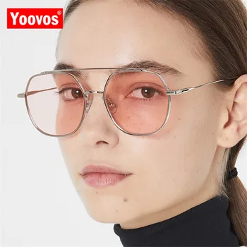Yoovos 2021 Nou De Lux Ochelari De Soare Barbati Brand De Ochelari De Designer Pentru Femei Ochelari Retro Vintage De Conducere Oglindă Oculos Gafas De Sol